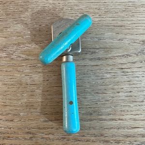 Can Opener - No. 5 with Wood Handle & Knob  - Brand:EDLUND Jr - Vintage/Antique